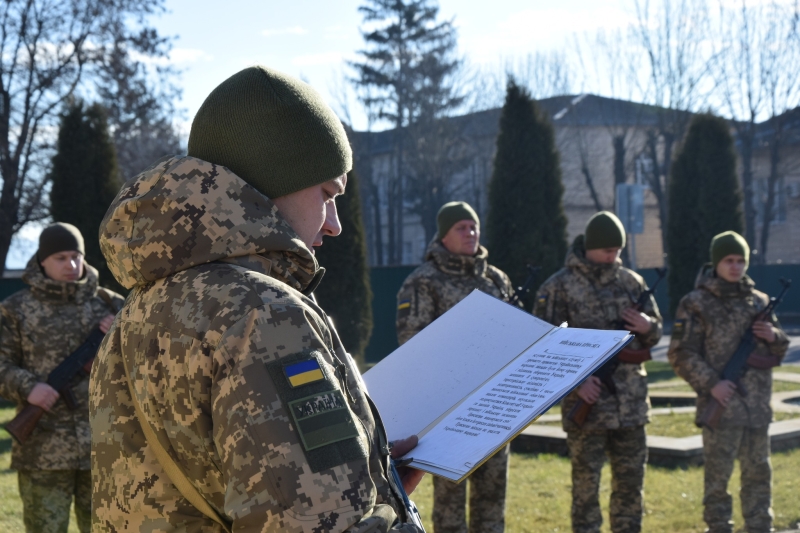 На Вінниччині прикордонники склали Військову Присягу