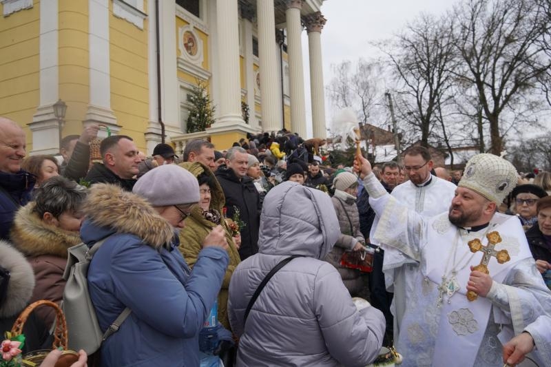 Одне з найбільших релігійних свят – Богоявлення Господнє  –  відзначили в Ужгородському греко-католицькому кафедральному соборі