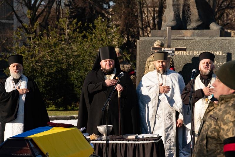 В Ужгороді попрощалися із 50-річним воїном, головним сержантом Михайлом Шуляковським